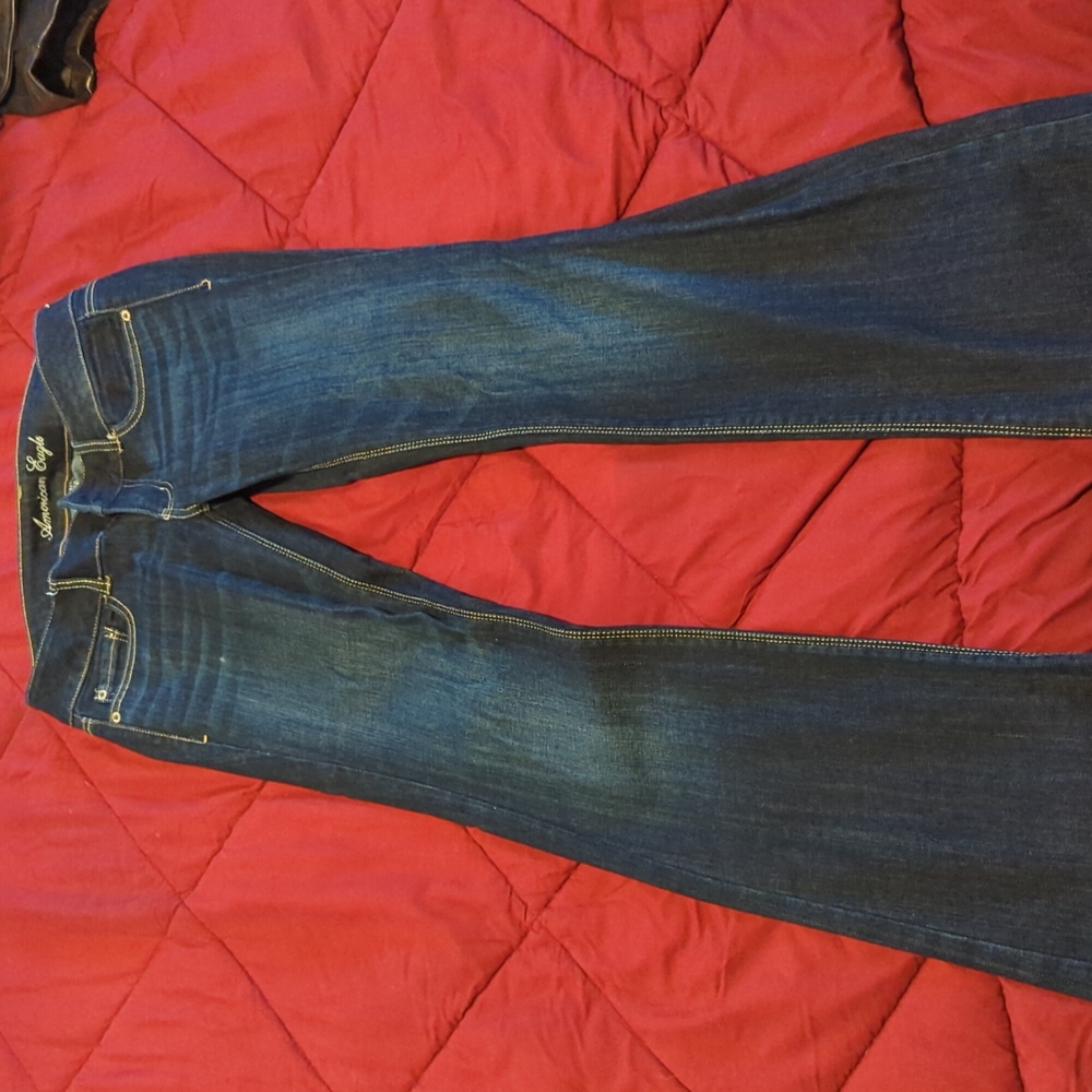 Women's American Eagle Dark wash Bootcut Jeans Size 4